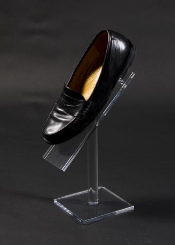 Νέο στρογγυλό σαφές ακρυλικό παπουτσιών επίδειξης κιβωτίων κιβώτιο επίδειξης παπουτσιών του /Customized ακρυλικό