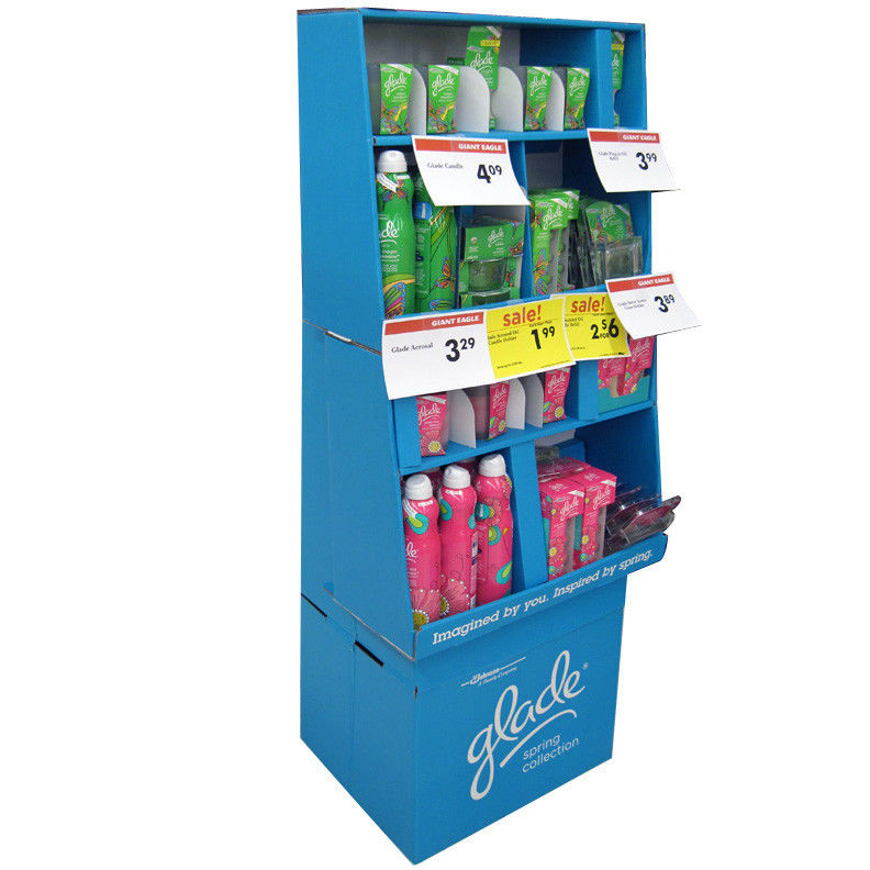 Art Paper Cardboard Display Stands Point Of Purchase Displays