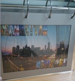 Acrylic Desktop calendar stand / Clear Desktop Picture Holder