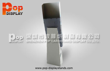 Knitting Scarf Cardboard Display Stands Glossy Lamination Coated In Shop