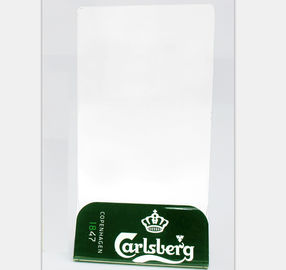 Menu Folder Acrylic Display Stands For Stars Hotel, Restort And Resturant