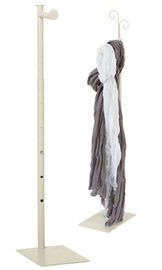 Ivory Counter Merchandise Clothing Display Racks for Clothing Shop