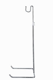 Clear ABS POP Tabletop Poster Sign Holders Retail For Store , 200mm Pole