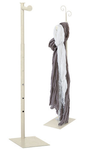 Ivory Counter Merchandise Clothing Display Racks for Clothing Shop